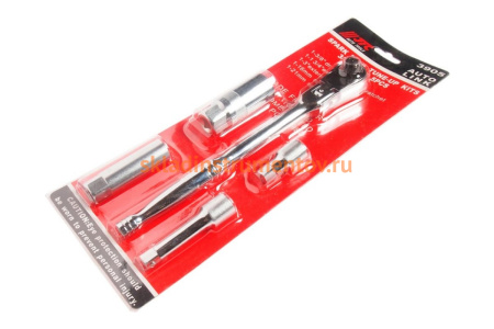 Набор торцевых магнитных головок для свечей зажигания 16, 21мм JTC-3905