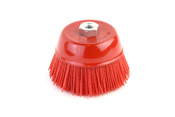Щетка чашечная (125 мм; M14; ворс полимер-абразив P80) ОСБОРН 9-001 FW-RAS5