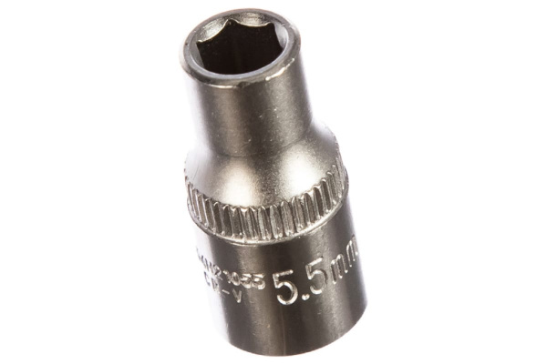 Головка торцевая 6-гранная (1/4"DR; 5.5 мм) Jonnesway S04H21055