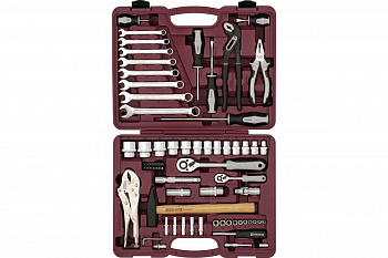 Универсальный набор инструмента 1/4", 1/2"DR,THORVIK UTS0072