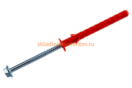 Дюбель Mungo MBK-STB 10x100 фасадн. с борт. HEX/T40 оцинк. 50 шт. 1120610