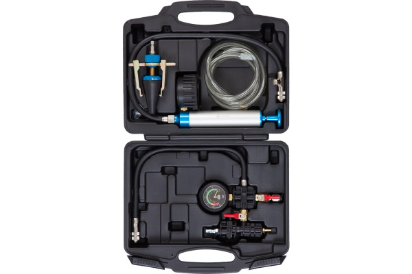 Универсальный набор для тестирования герметичности системы охлаждения 3 предмета МАСТАК 103-40003C