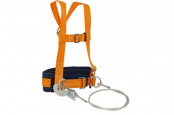 Удерживающая система с наплечными лямками и стропом ПРОГРЕСС СЕФЕТИ УС 2 БД