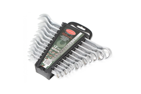 Набор комбинированных ключей с профилем ROCKFORCE Super Drive 12гр., 12 предметов RF-5121SD
