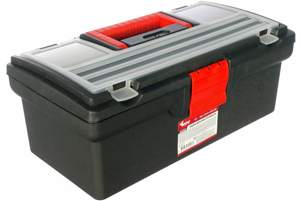 Пластиковый ящик для инструмента, 13 дюймов, 33 х 17.5 х 12.5 см КУРС 65503