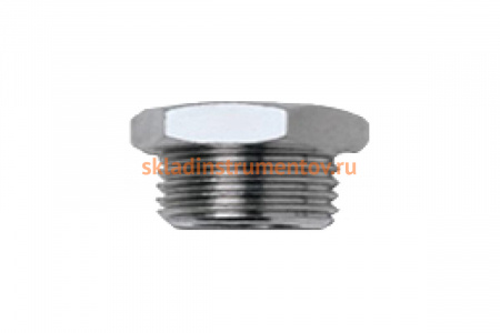 Переходник мама 1/8" - папа 1/2" 1218/4 270/4 M1/2*F1/8 GAV 12010
