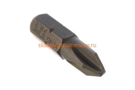 Вставка бита торцевая 1/4", Phillips, PH2, L = 25 мм KING TONY 102502P