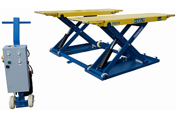 Ножничный подъемник AE&T F6010 220В