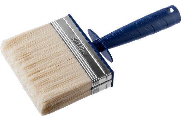 Макловица Зубр Аква-Эксперт искусственная щетина пластмассовый корпус 30x120 мм 01817-12