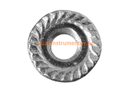 Гайка с фланцем ЗУБР DIN 6923, M6, 5 кг, (примерно 1600 шт.) кл. пр. 8, оцинкованная 303630-06