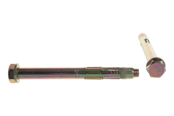 Анкерный болт Зубр 12 x 120 мм, 12 шт, желтопассивированный, Профессионал 302312-12-120