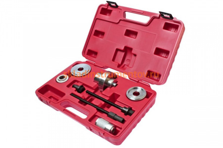 Набор инструментов для демонтажа сайлент-блоков рычагов подвески VW, AUDI A2 (7 предметов в кейсе) JTC 4853
