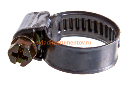 Хомуты Зубр ЭКСПЕРТ нерж. сталь накатная лента 9мм 12-20мм 5шт 3787-12-20