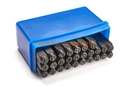 Клейма SDW TOOLS буквенные, №12,5 латинский шрифт sb10012