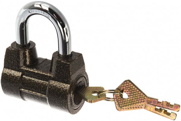 Навесной облегченный замок 60 мм ЗУБР МАСТЕР 3720-4_z01