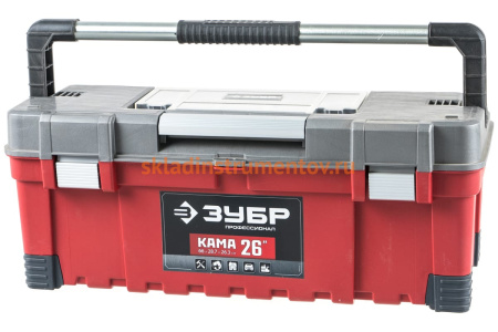 Ящик для инструмента, пластиковый, Профессионал ЗУБР КАМА-26 38135-26_z01