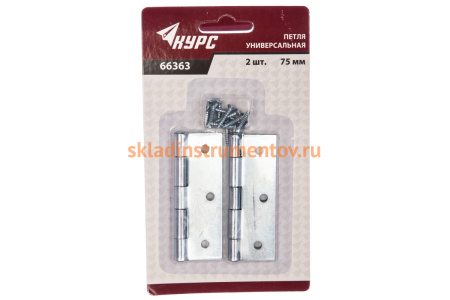 Универсальные петли КУРС 2 шт. 66363