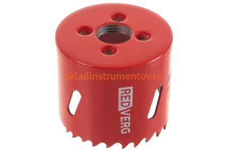 Коронка биметаллическая 52 мм REDVERG 6627112