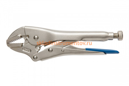 Зажимные клещи HOEGERT TECHNIK прямые губки, 250 мм HT1P382