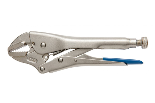 Зажимные клещи HOEGERT TECHNIK прямые губки, 250 мм HT1P382