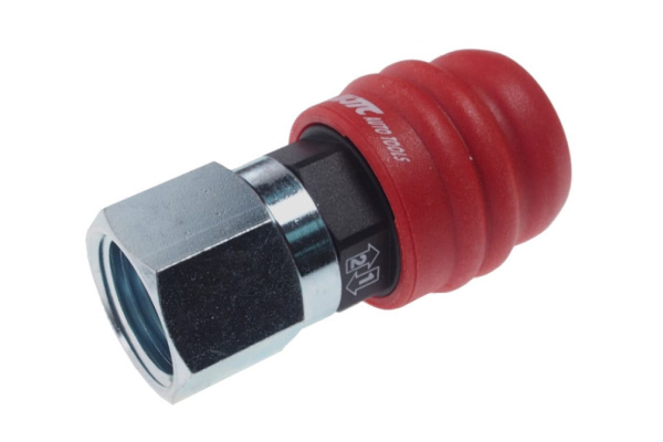 Соединитель быстросъемный композитный двухрежимный (F1/2"; рапид EURO) JTC JTC-C40SFA