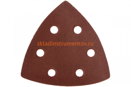 Набор шлифовальных листов дельтавидных (93 мм; Р240) 10 шт. ПРАКТИКА 240-461