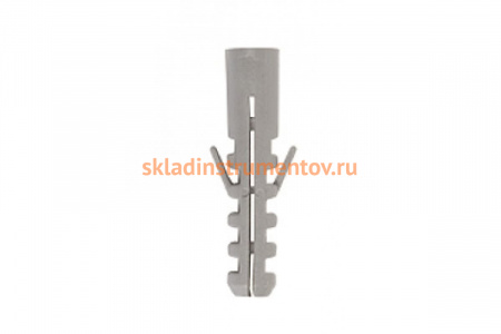 Дюбель распорный "ЕВРО" полипропиленовый 1000 шт. (6х35 мм) ЗУБР 301010-06-035