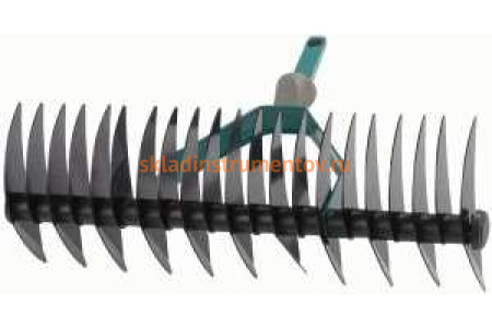 Двухсторонние грабли RACO, система быстрого присоединения Q-C, 350мм 4230-53839