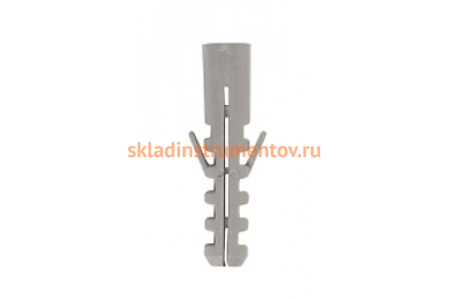 Дюбель распорный "ЕВРО" полипропиленовый 100 шт. (6х40 мм) ЗУБР 3010-06-040-100