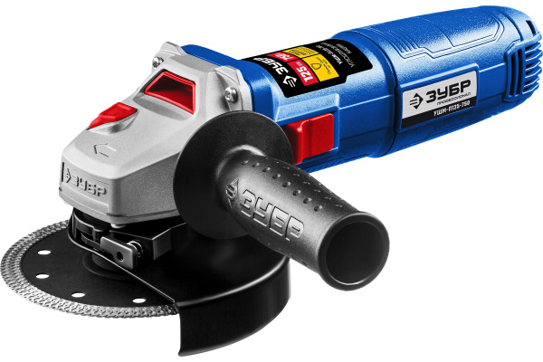 Углошлифовальная машина ЗУБР Профессионал, 125 мм УШМ-П125-750