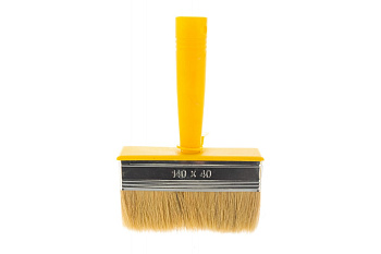 Кисть-макловица (натуральная щетина, пластиковая рукоятка) 140х40мм Biber 31304 тов-001936