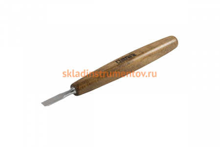 Резец для мелкой резьбы по дереву NAREX PROFI плоский 8х40 мм 824018