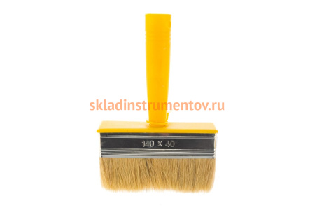 Кисть-макловица (натуральная щетина, пластиковая рукоятка) 140х40мм Biber 31304 тов-001936