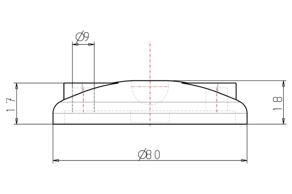 Диск для шарнирной опоры KIPP K0415.3080
