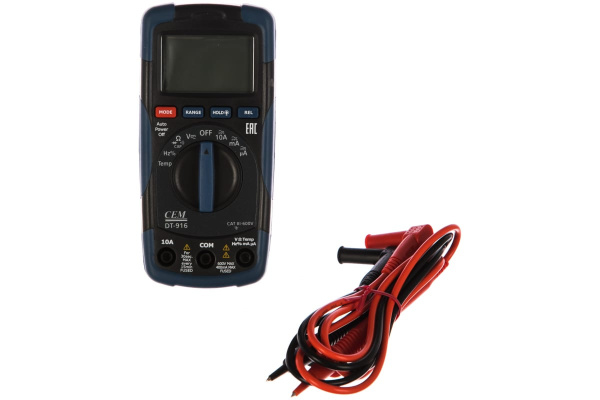 Цифровый мультиметр СЕМ DT-916 481394