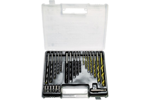 Комбинированный набор сверл Matrix: бетон 4-10 мм/металл 2-10 мм/дерево 4-10 мм/дюбеля 300 предметов 72577