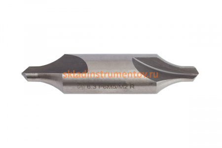 Сверло центровочное (6.3 мм; 16.0 мм; Р6М5/M2; тип R) WOLFSTAR de50063