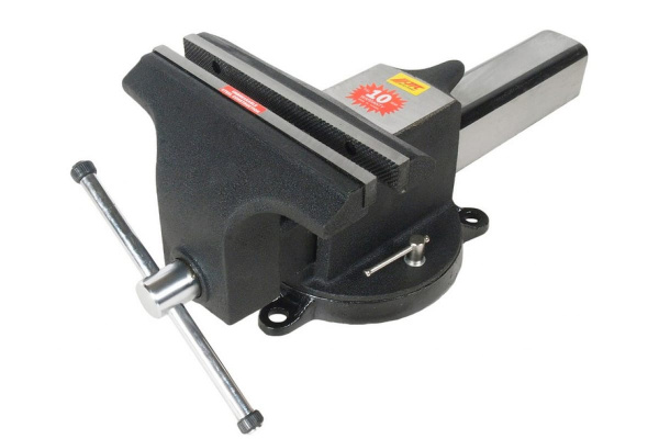 Слесарные поворотные тиски с захватом 10 дюймов JTC 3125