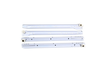 Роликовые направляющие JET 409 L400мм, комплект белый BMM409S.400WT.99