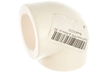 Уголок Энкор PPRC ф 40мм угол 90 белый 45333