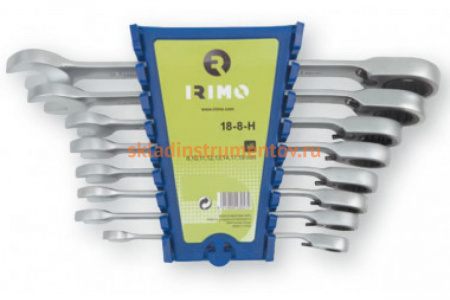 Набор комбинированных гаечных ключей IRIMO 8 шт 18-8-H