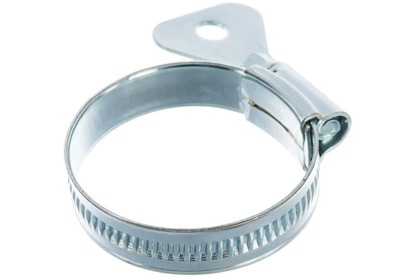 Металлические, червячные хомуты СИБРТЕХ 32-44мм, ширина 12мм, W1, с металлическим ключом, 2шт 476537