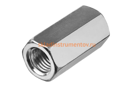 Гайка ЗУБР DIN 6334 переходная, M20, 5 кг, (примерно 22 шт.) оцинкованная 303750-20