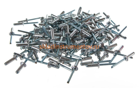 Заклепки алюминиевые (6,4 мм х 18 мм) 200 шт. "МАСТЕР" Зубр 31305-64-18