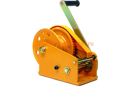Ручная барабанная лебедка TOR ЛБ-1800 (BHW) г/п 0,5 т, длина троса 20 м 113055