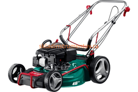 Бензиновая газонокосилка ЗУБР 460 мм, 4.5 л.с. ГБ-460
