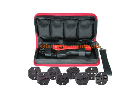 Пресс-клещи с набором номерных матриц КВТ СТК+8 в сумке 83347