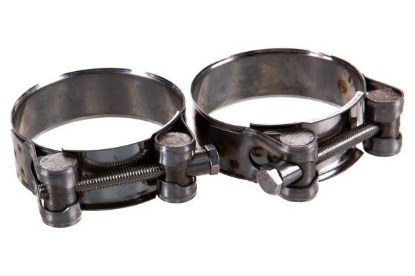 Металлические хомуты СИБРТЕХ, силовые, 56-59мм, ширина 20мм, шарнирный, W4, 2шт 475433