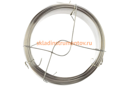 Проволока из нержавеющей стали СИБРТЕХ 1,2мм длина 50м 47763
