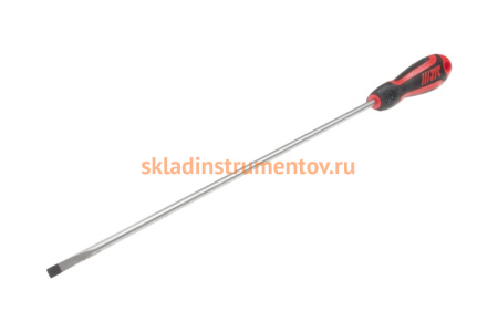 Усиленная шлицевая отвертка SL6.5 х 300мм JTC 7613